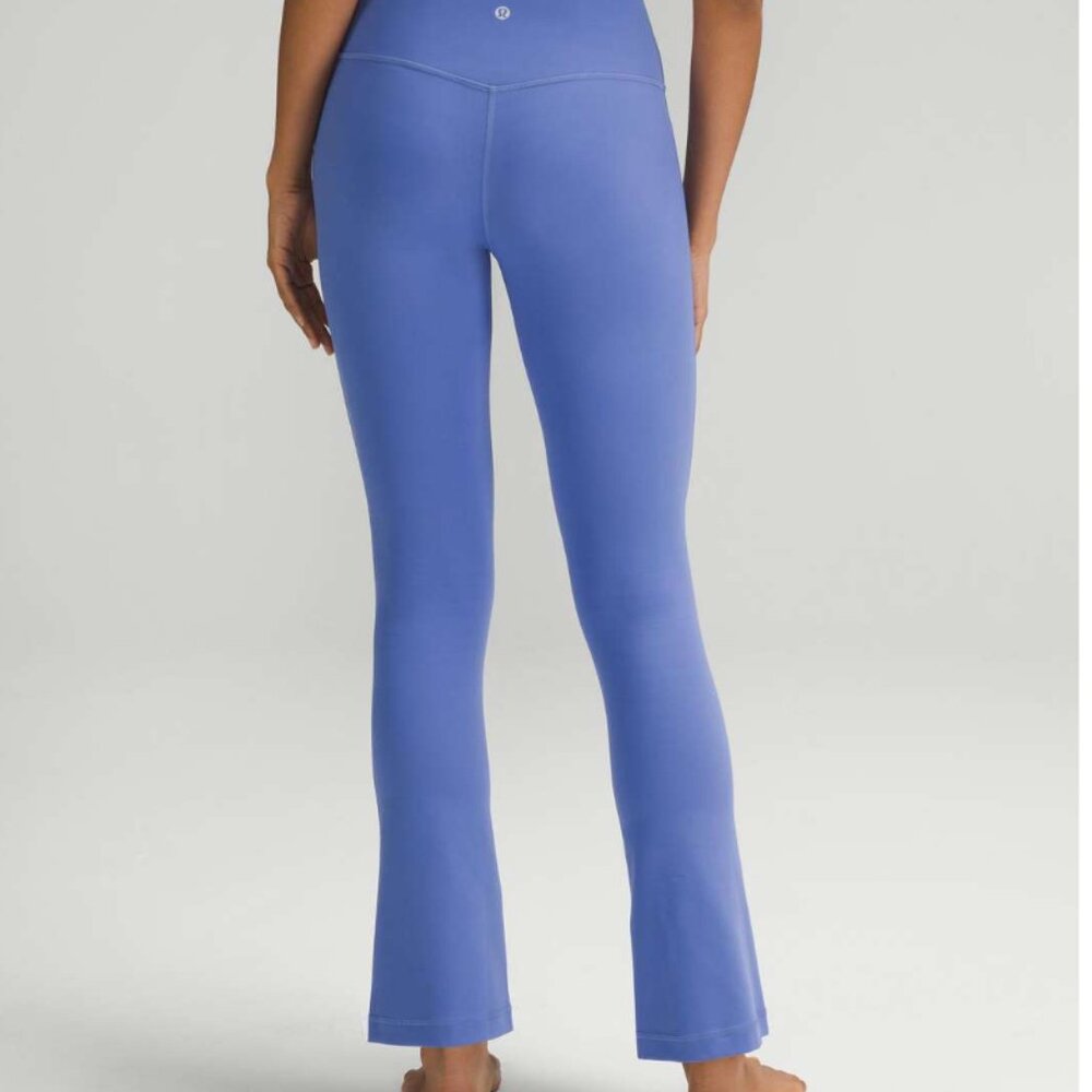 Lululemon Flare Leggings Blue